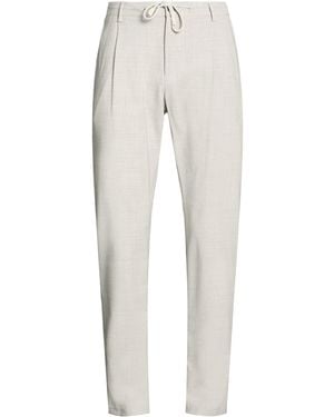 Eleventy Light Pants Wool, Elastane - White