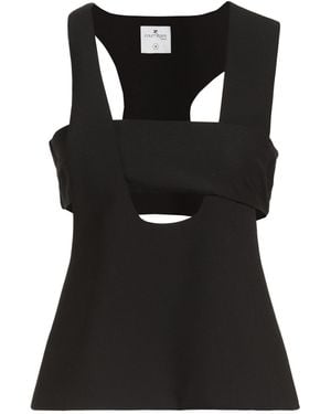 Courreges Top Polyester, Wool, Elastane, Polyamide - Black