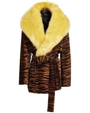 Blumarine Manteau long et trench - Orange