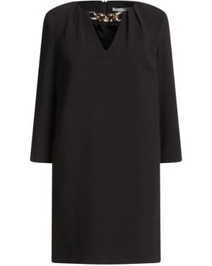 GAUDI Mini Dress Polyester, Viscose, Elastane - Black