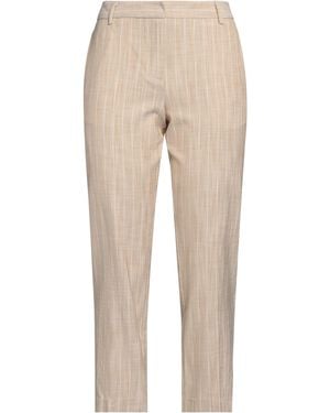 Jucca Trousers Viscose, Polyester, Elastane - Natural