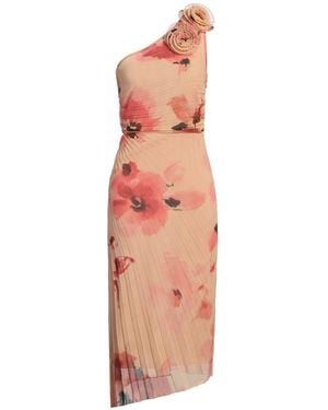 Kaos Midi Dress Polyester - White