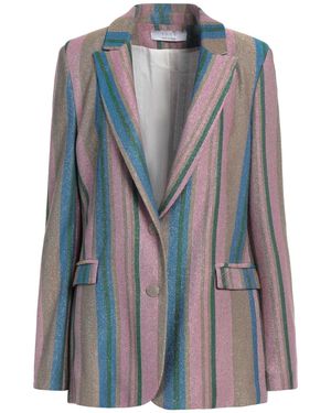 Kaos Blazer Viscose, Polyamide, Metallic Polyester - Blue