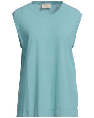 Drumohr Azure T-Shirt Cotton - Blue