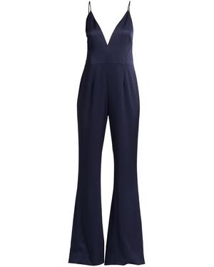 Galvan London Jumpsuit Triacetate, Polyester - Blue