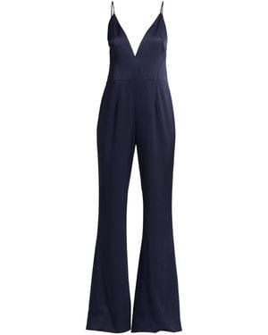 Galvan London Jumpsuit Triacetate, Polyester - Blue