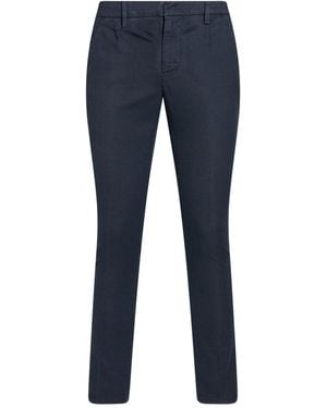 Dondup Pants Cotton, Polyester, Elastane - Blue