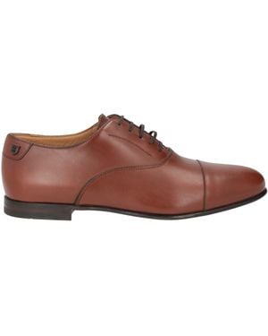 Ferragamo Lace-Up Shoes Leather - Brown