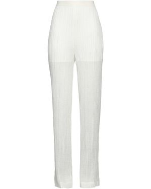 Pierantonio Gaspari Pants Polyester, Viscose - White