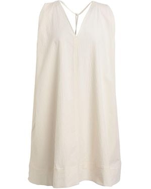 COS A-line Sleeveless Mini Dress - White
