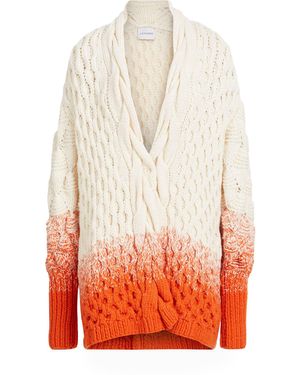 Letanne Cream Cardigan Cashmere - White