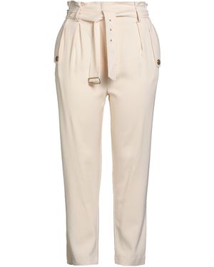 Elisabetta Franchi Trouser - Natural