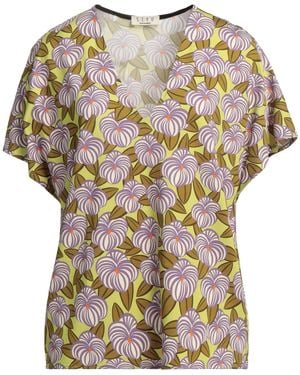 Siyu T-Shirt Viscose, Elastane - Multicolor