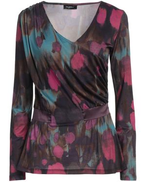 Byblos Top Viscose, Elastane, Silk - Blue