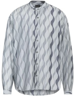 Giorgio Armani Shirt Silk - Blue