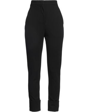 Max Mara Trousers Viscose, Polyamide, Elastane - Black