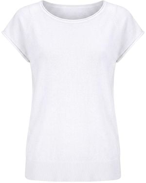 Carla G Jumper Cotton - White