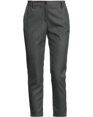 White Wise Trousers - Grey