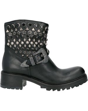 Elena Iachi Ankle Boots Leather - Black