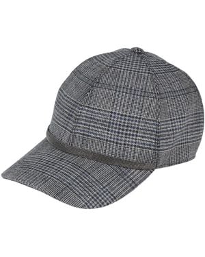 Brunello Cucinelli Hat Virgin Wool - Gray