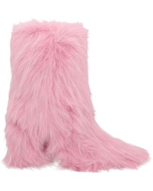 MSGM Botines de caña alta - Rosa