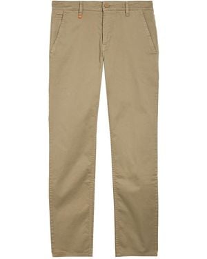 BOSS Military Pants Cotton, Elastane - Natural