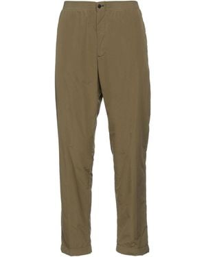 Cellar Door Military Pants Polyamide, Cotton - Green