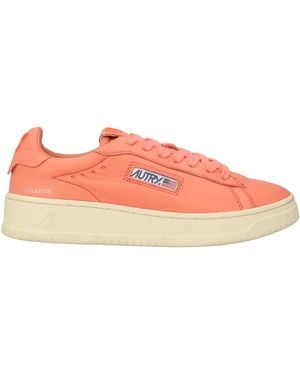 Autry Trainers Goat Skin - Pink