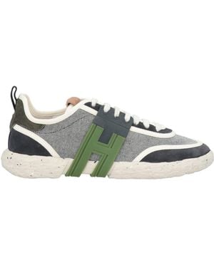 Hogan Trainers Leather, Textile Fibres - Green
