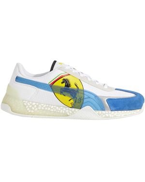 PUMA x FERRARI Sneakers Polyester, Calfskin - Blue