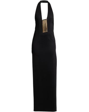 Galvan London Maxi Dress Viscose, Polyamide, Elastane - Black
