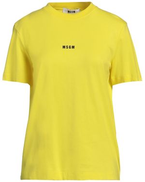 MSGM T-shirt - Giallo