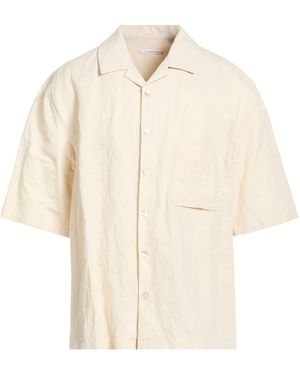 S.K. Manor Hill Shirt Linen, Cotton - Natural