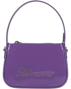 Blumarine Handbag Cow Leather, Pvc - Purple