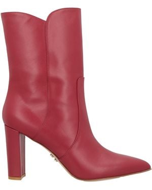 Sergio Levantesi Ankle Boots - Red