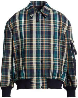 Comme des Garçons Homme Jacket Cotton, Linen - Blue