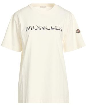 Moncler T-Shirts - Natural