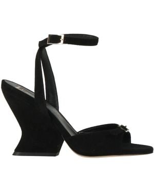 Giampaolo Viozzi Sandals Leather - Black