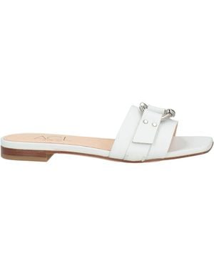 Agl Attilio Giusti Leombruni Sandals Leather - White