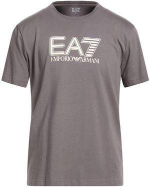 EA7 T-Shirt Cotton, Elastane - Gray