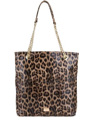 Marc Ellis Shoulder Bag Leather - Brown