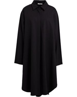 Futur Midi Dress Viscose, Polyamide, Elastane - Black