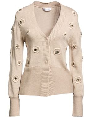 LUCKYLU Milano Strickjacke - Natur