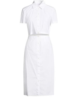 Patrizia Pepe Midi Dress - White