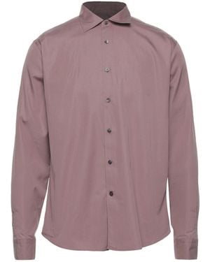 Ferragamo Antique Rose Shirt Cotton - Purple
