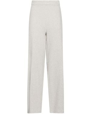 Cambio Trousers Cotton, Viscose, Polyamide, Elastane - White