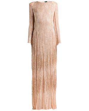 Elisabetta Franchi Maxi Dress - Natural