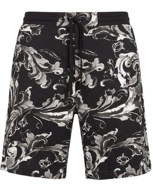 Versace Jeans Couture Shorts & Bermuda Shorts Cotton - Black
