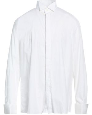 Carlo Pignatelli Ivory Shirt Cotton - White