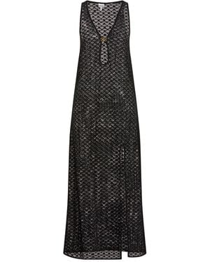 Ganni Maxi Dresses - Black